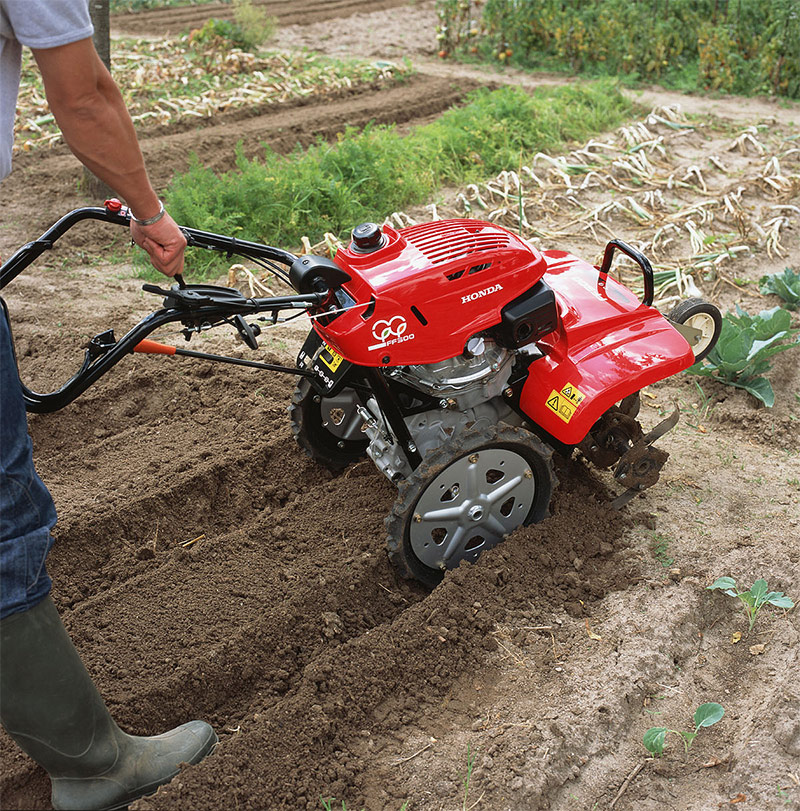 Cultivateur sur roues