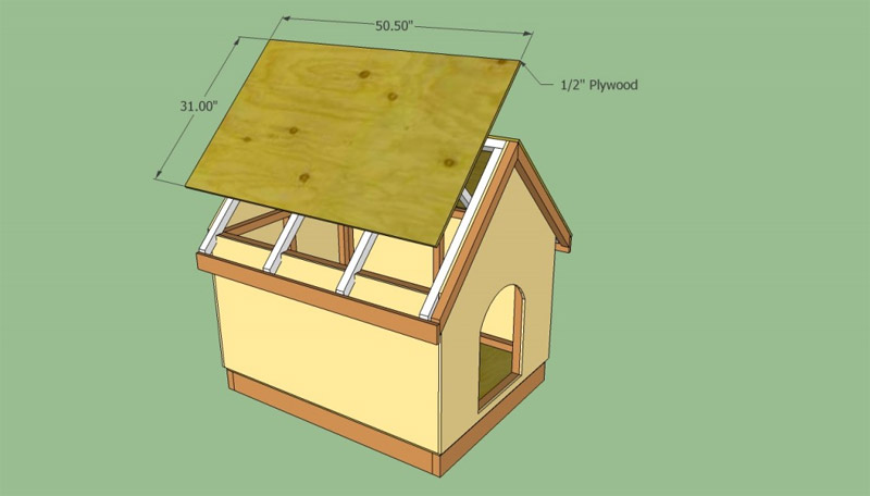 Revestimiento de techo de madera contrachapada