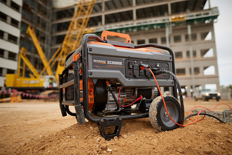 Generador de gasolina de construcció