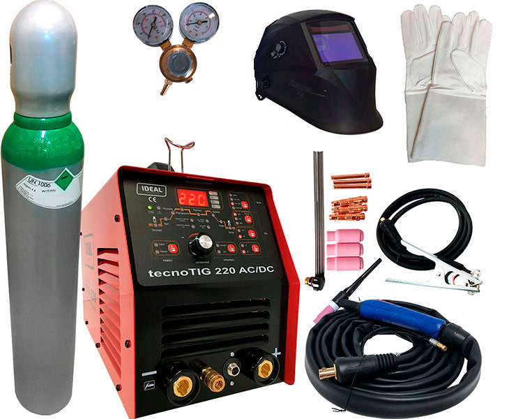 Argon welding apparatus and equipment needed