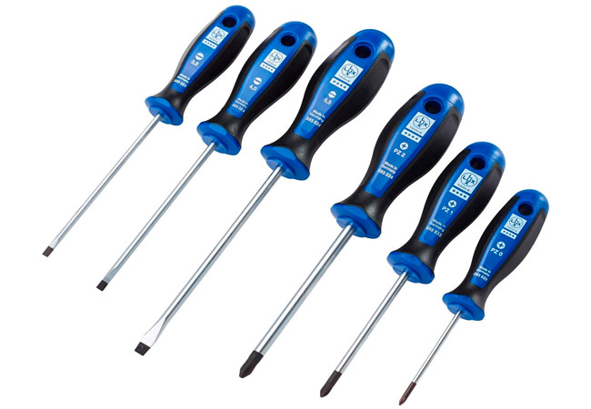 Slotted screwdrivers