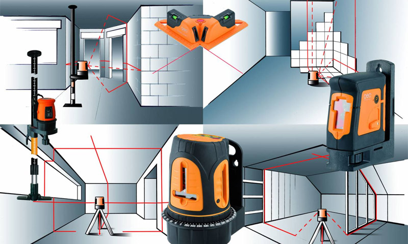 How to use the laser level - tips and rules