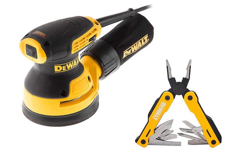 Lijadora de madera DeWALT DWE6423