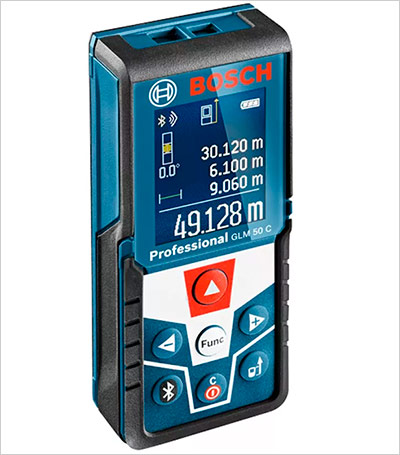 Bosch GLM 50 C מקצועי 2 מטר