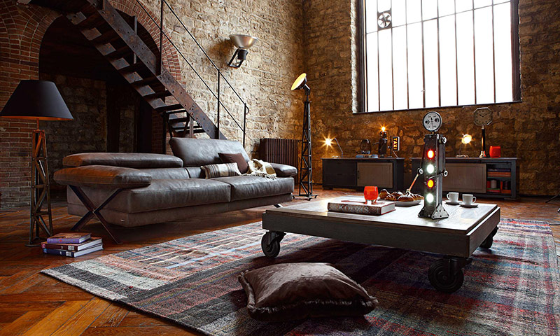 Diseño de interiores en estilo loft, sus características.