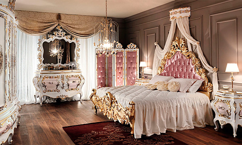 Rococo style in the interior and its use