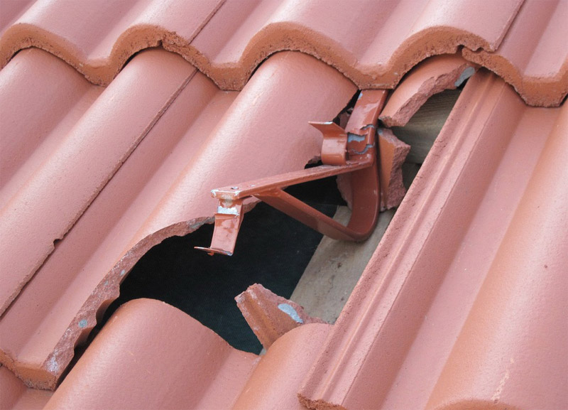 Carreaux de céramique perforés