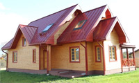 Seam roof example