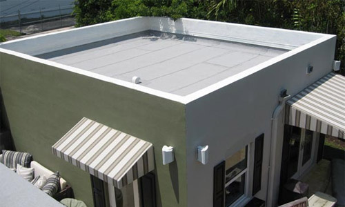 Flat roof