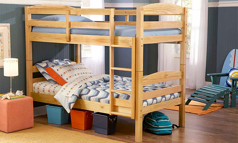 How to make a children's bunk bed with your own hands from wood