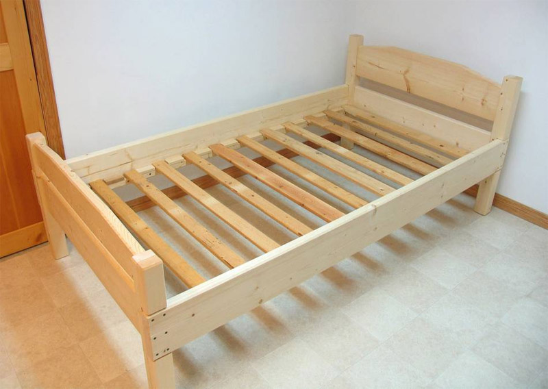 Assembled Single Bed