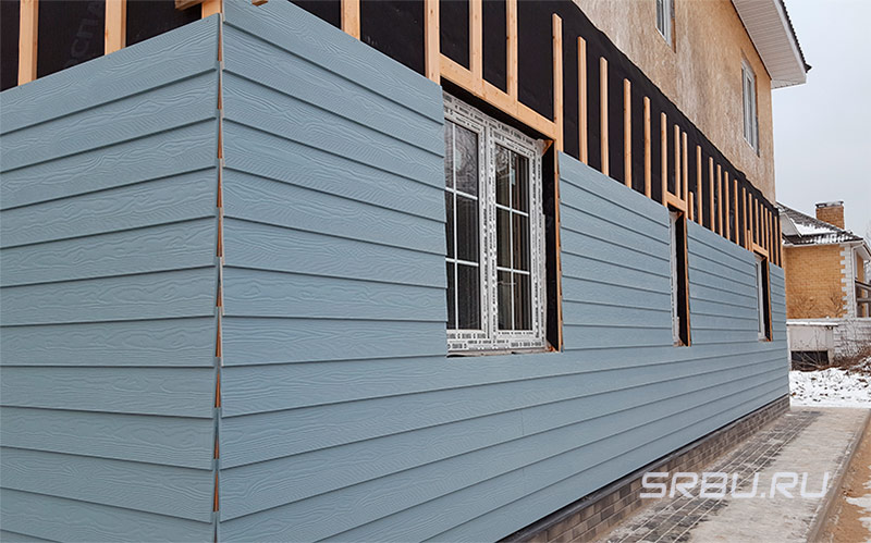 Installation of fiber cement siding