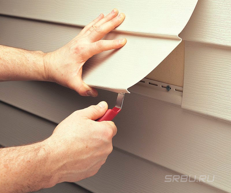 Installation of vinyl siding