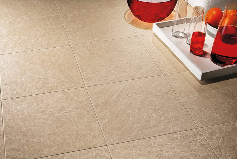 Matte porcelain tile