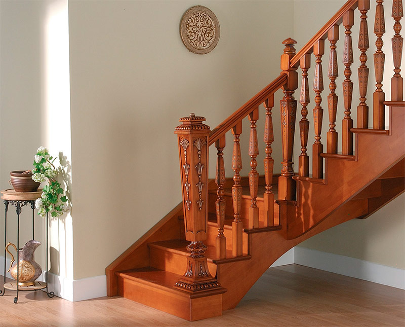 Escalier en bois