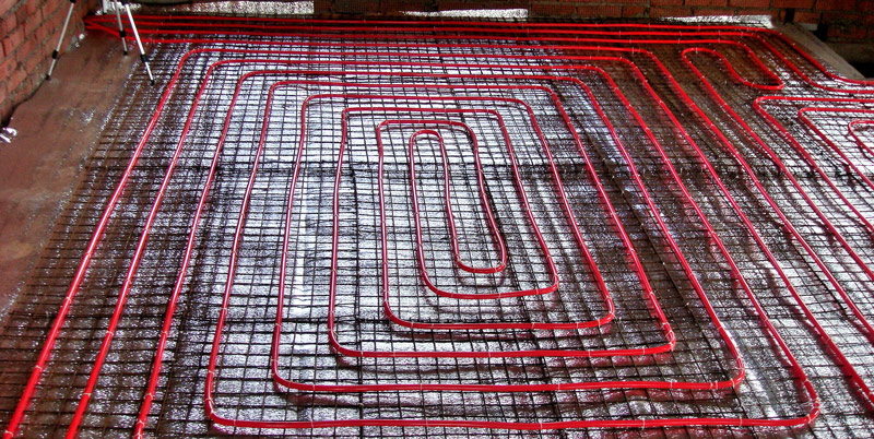 Underfloor heating pipe PE-RT