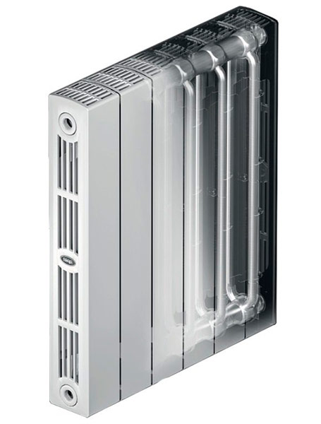 snit monolitisk bimetallisk radiator