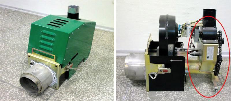 Torche de chaudière à combustible solide