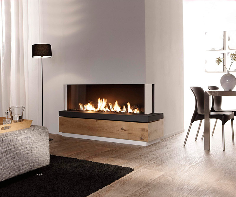 Gas fireplace