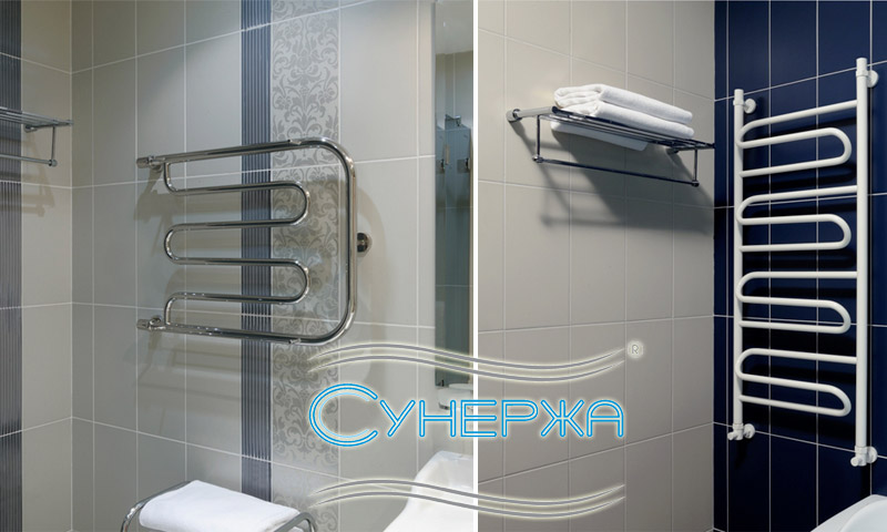 Sunerzh towel rails - ulasan, kebaikan dan keburukan operasi mereka