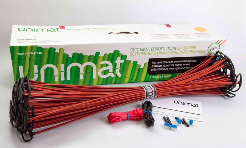 Unimat underfloor heating - reviews on rod and film infrared floors