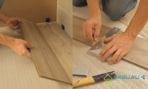 Parquet laying