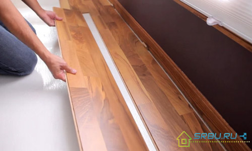 Laminate Laying Process