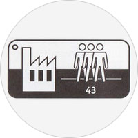 Carreau de vinyle de grade 43