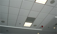 Plafond cassette blanc