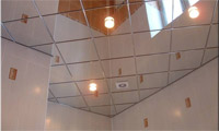 Plafond miroir