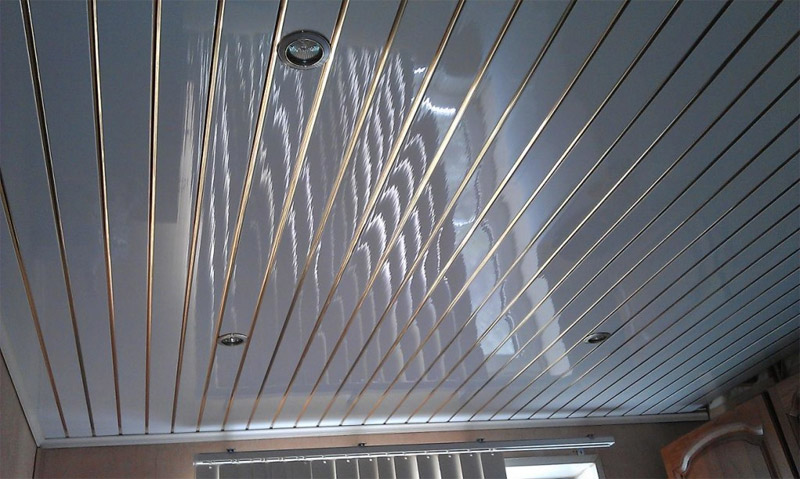 Siling aluminium slatted