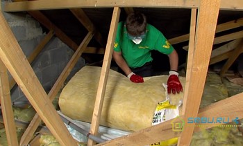 How to insulate the attic