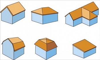 Tipos de techos de casas particulares.