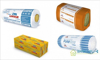 Technical characteristics of insulation URSA