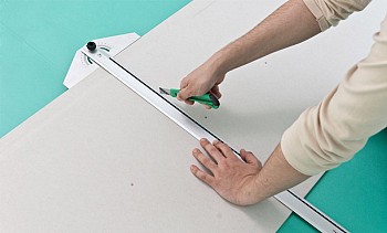 How to cut drywall