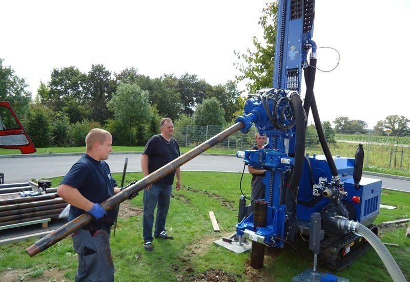 Mobile Bohranlage