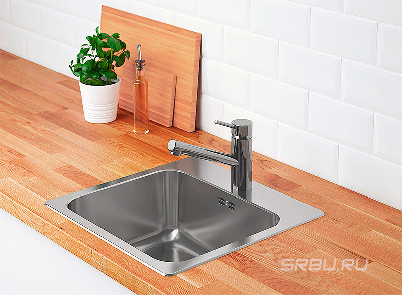 Single bowl sink