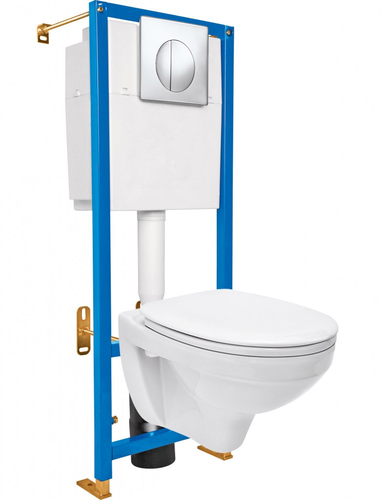 Installation og toilet