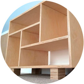 Application of plywood FS