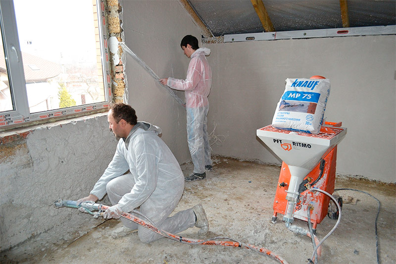 Decoración de pared húmeda