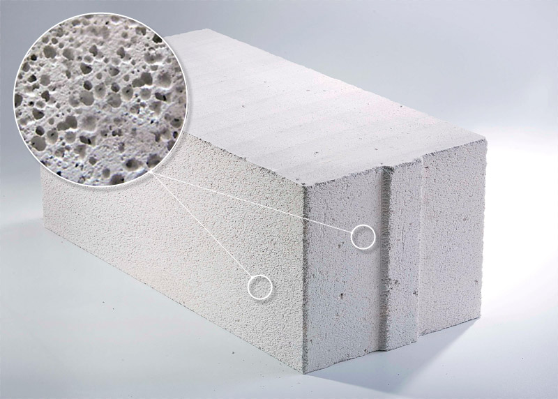 Aerated Concrete Structure