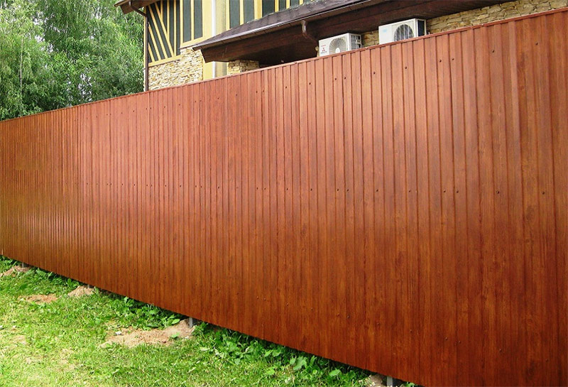 Decking under a tree