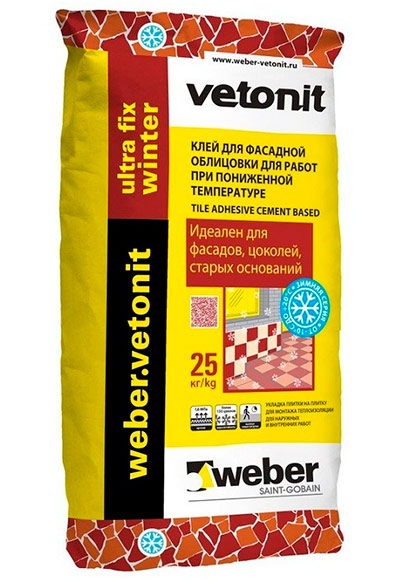 ובר Vetonit Ultra Fix Winter