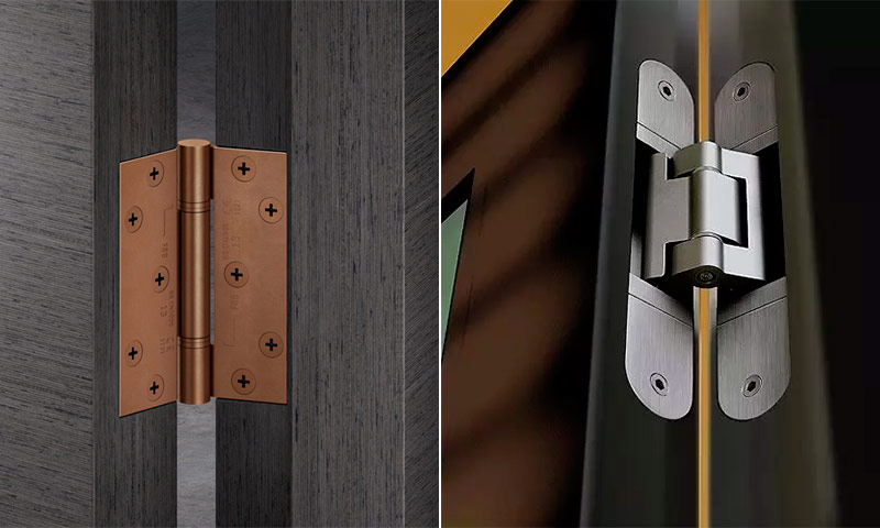 How to choose different types of door hinges