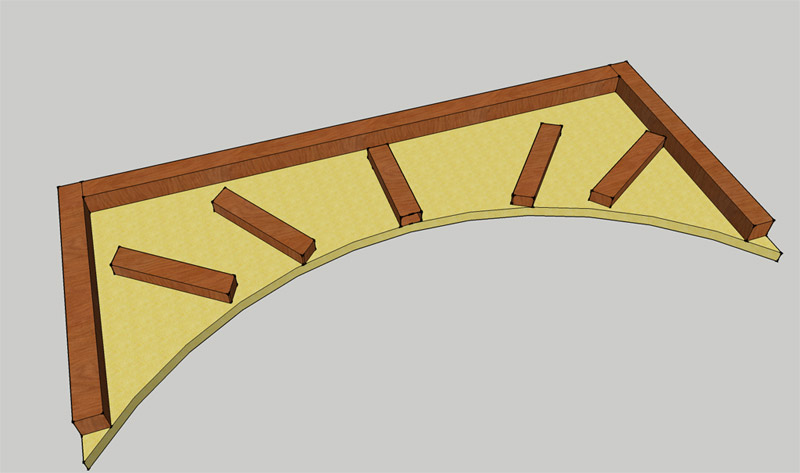 Cornice per arch