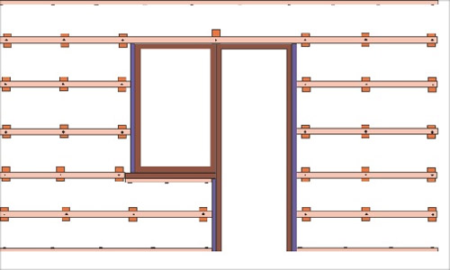 Esimerkki laatikosta PVC-paneeleille