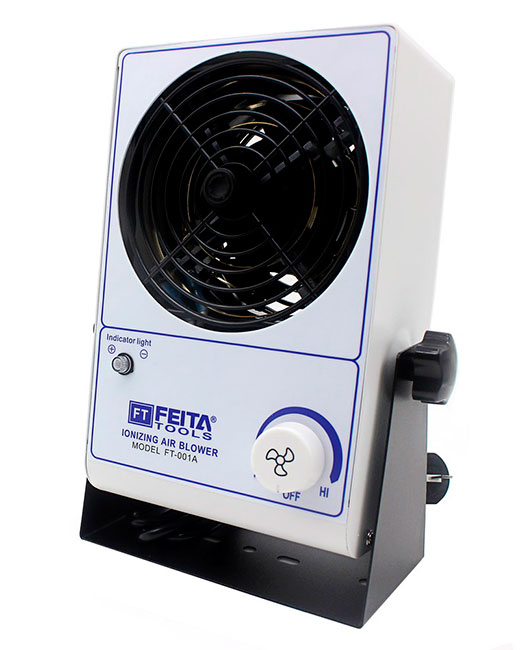 Ioniseur avec ventilateur