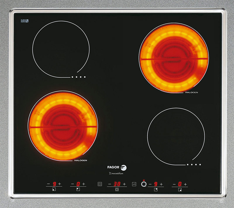 Halogen hobs