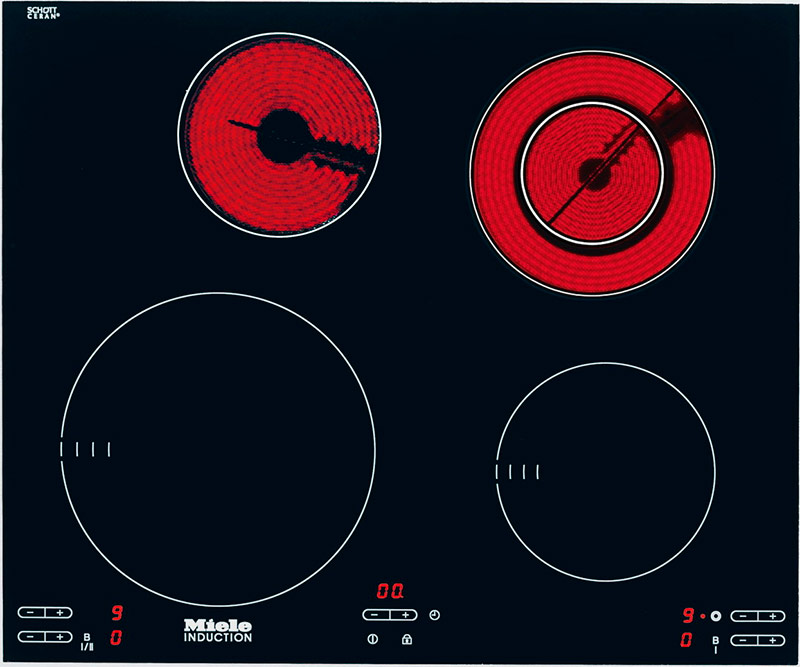 Combinazione Cooktop - Induzione e Hi-Light