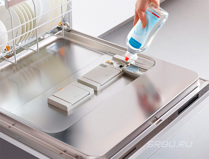 Liquid dishwasher rinse aid